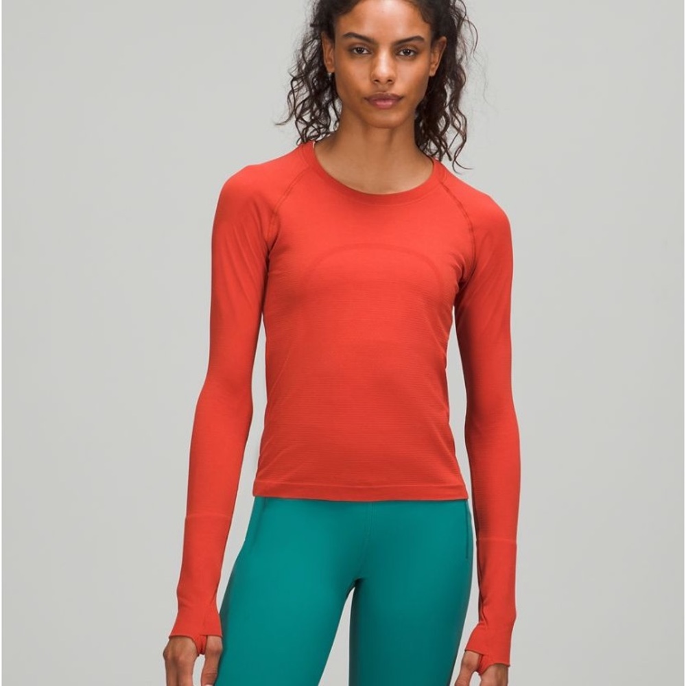 Lululemon Swiftly *Race Length* Red Rock Size 6